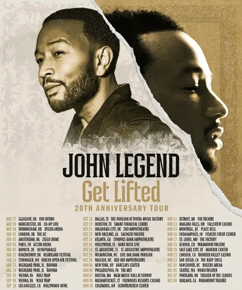 John Legend北美巡演