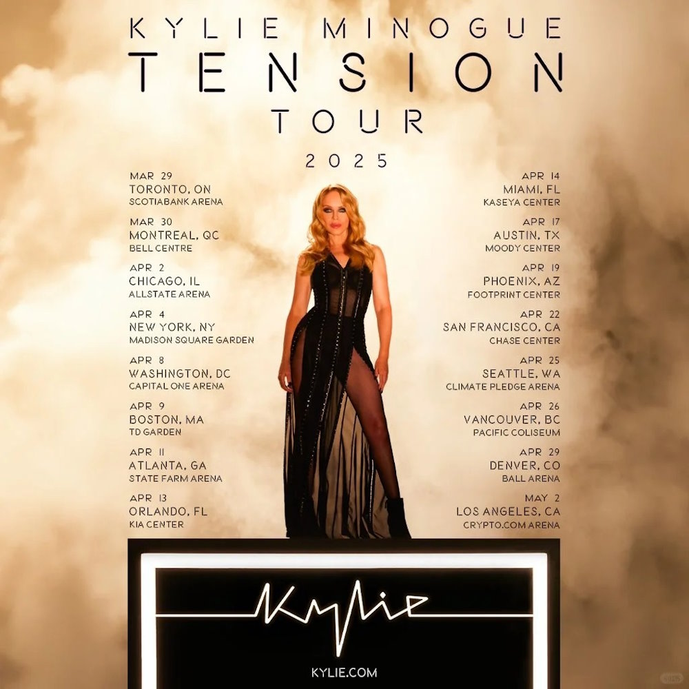 Kylie Minogue凯莉米洛北美演唱会