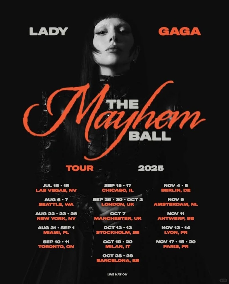 Lady Gaga北美巡演