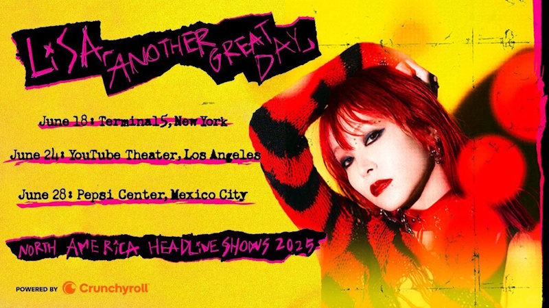 LiSA @リサ【Another Great Day】北美巡演