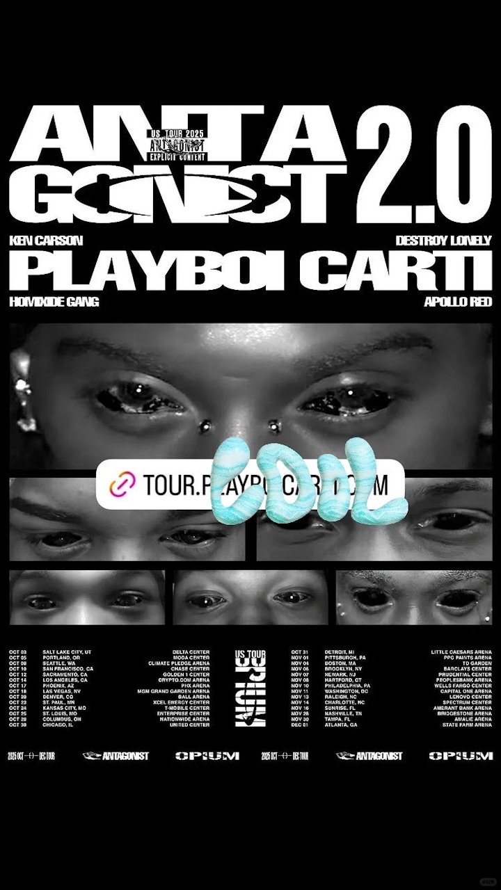 Playboi Carti北美巡演