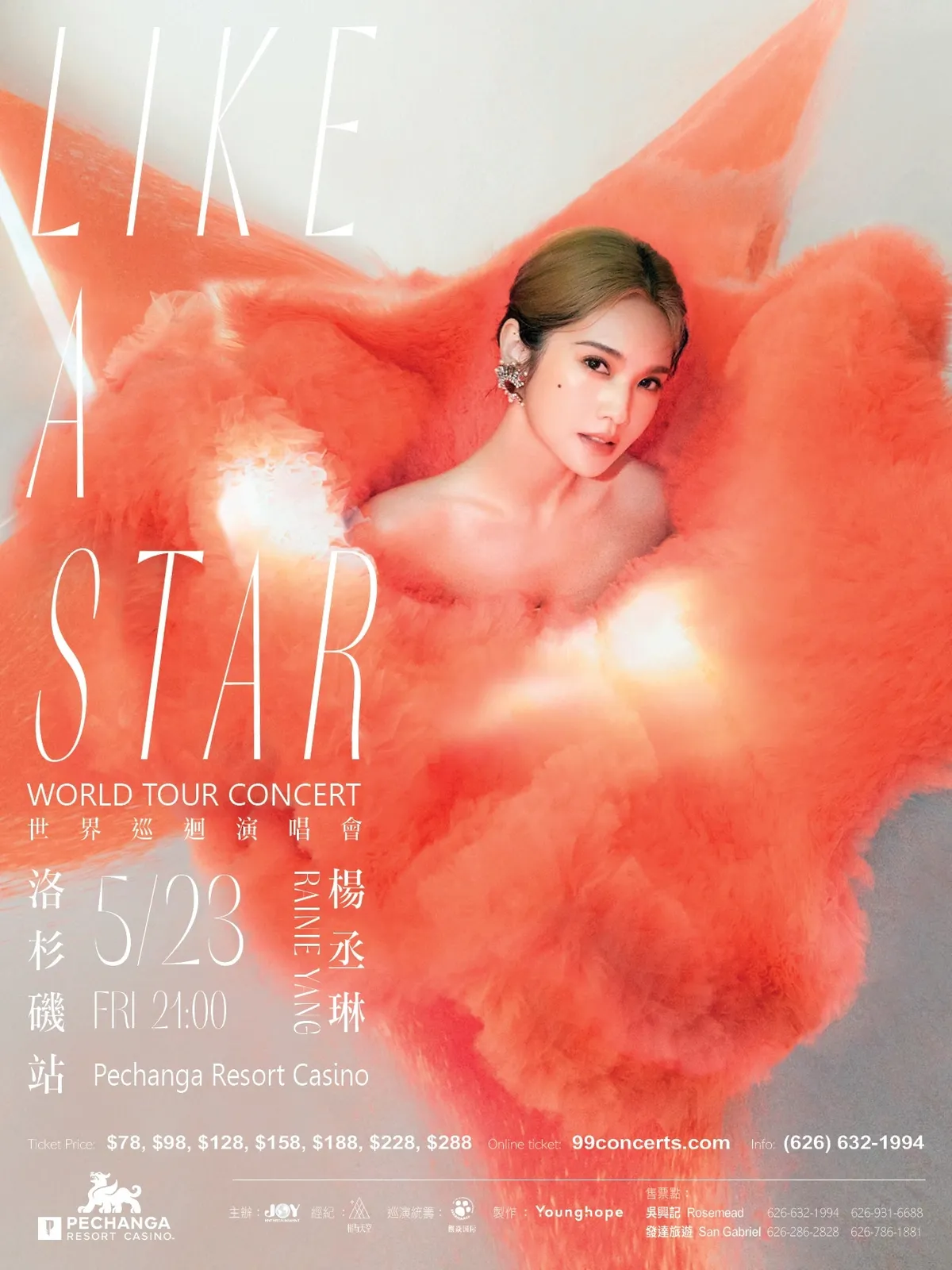 杨丞琳北美演唱会