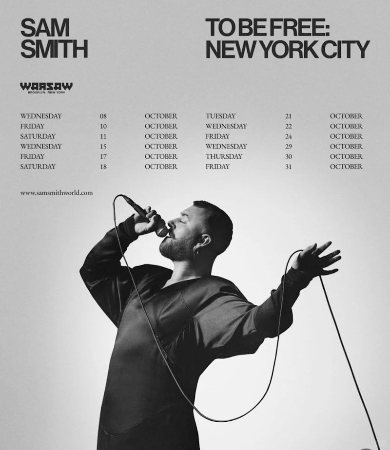 Sam Smith·纽约演唱会