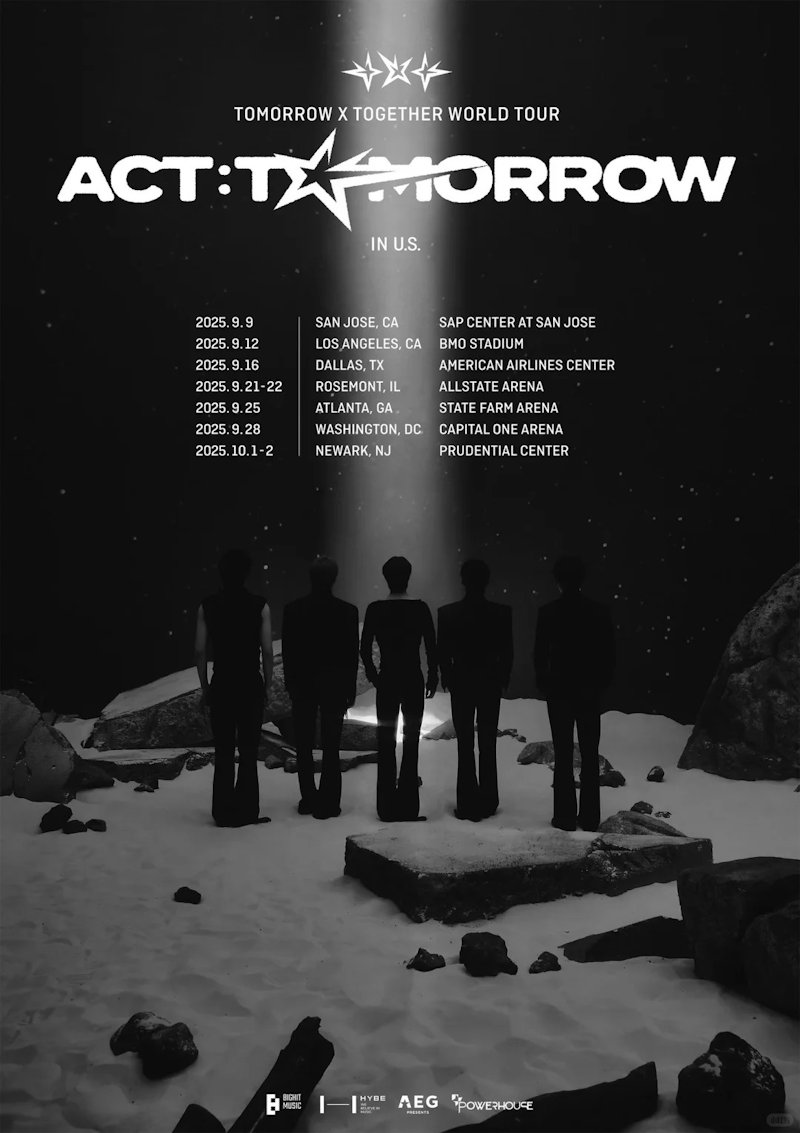 TXT「ACT：TOMORROW」北美演唱会
