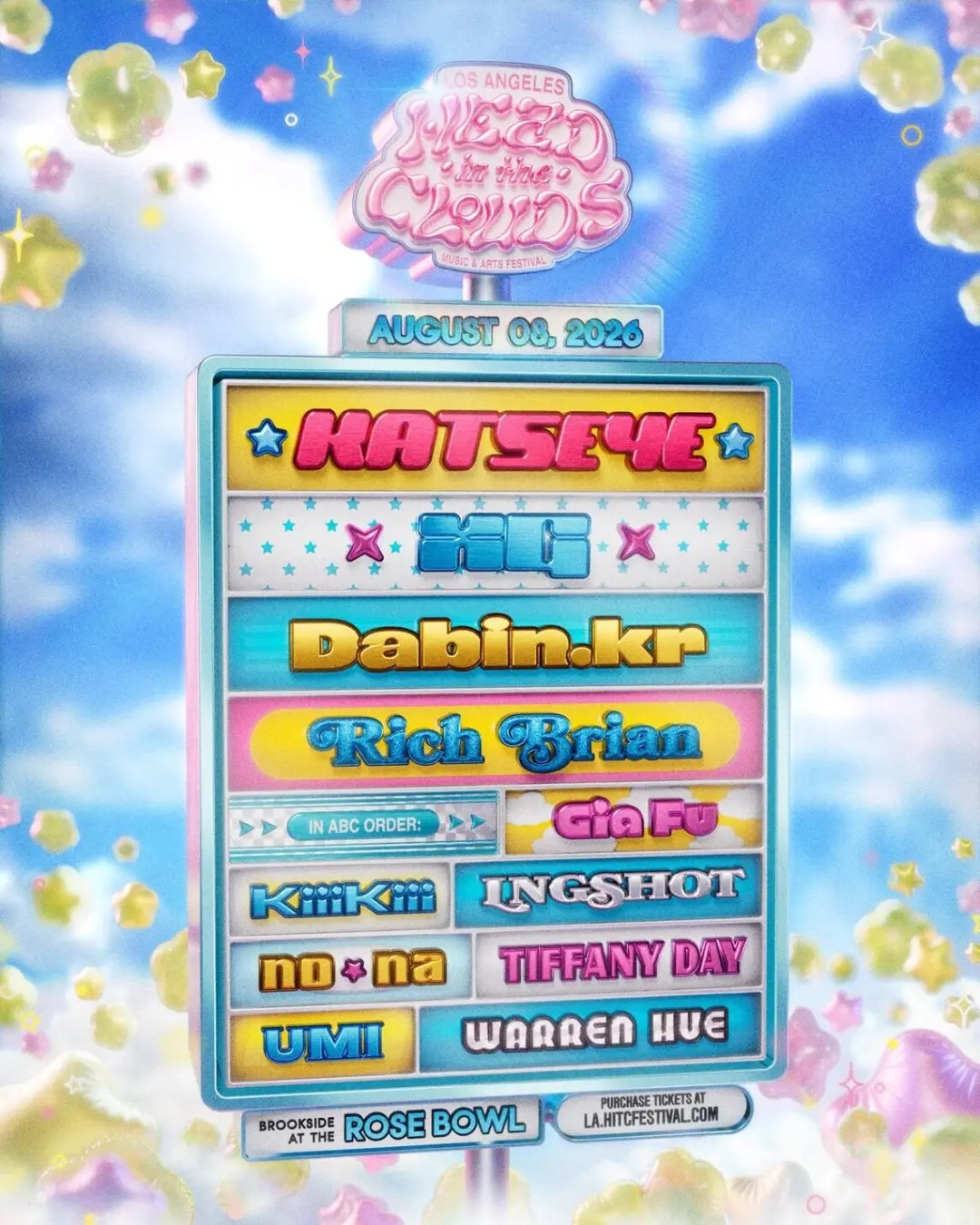 Head In The Clouds·美国音乐节|洛杉矶