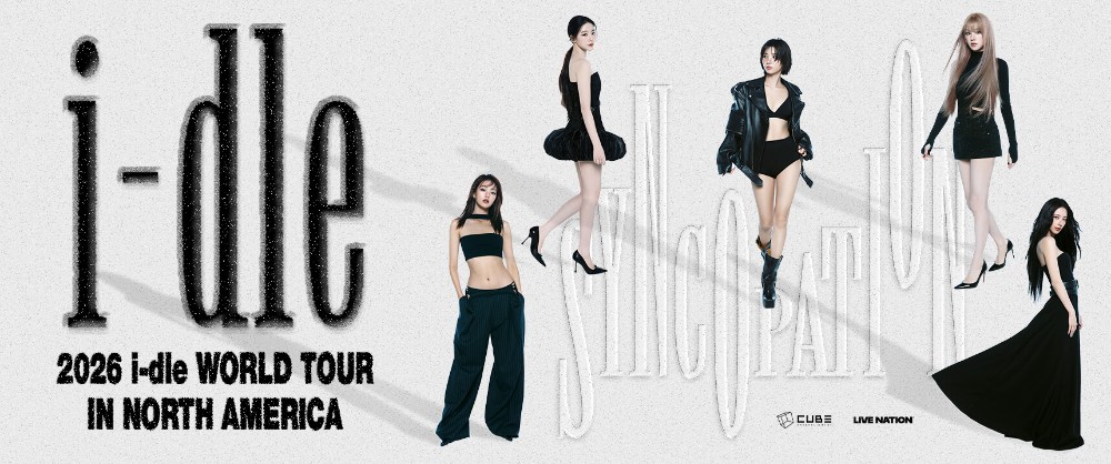i-dle 2026年北美巡演，闪耀启程！🎼