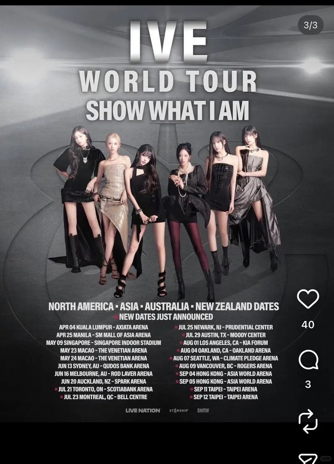 IVE 《SHOW WHAT I AM》 北美巡演