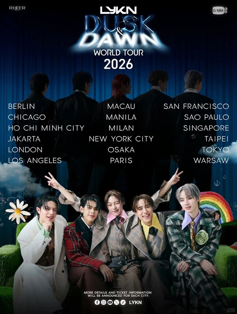 LYKN【DUSK DAWN】美国巡演